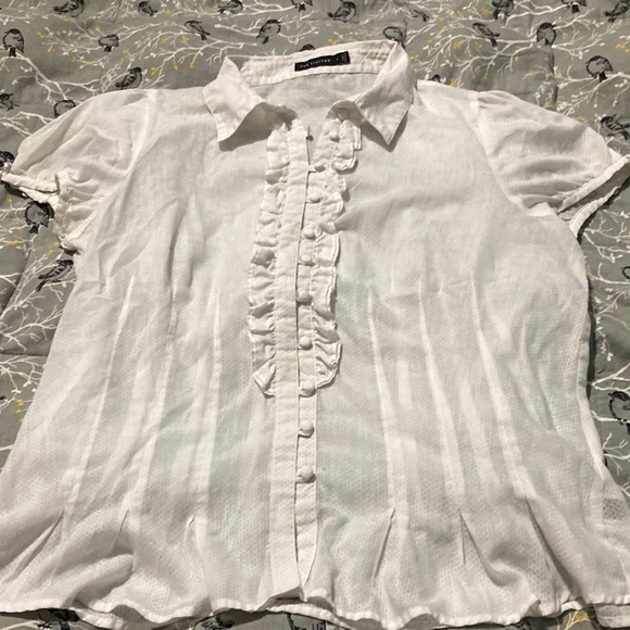 White button down - Picture 1 of 9